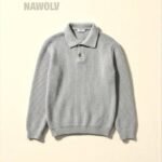 Yün Polo Yaka Kazak Vizon