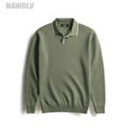 Slim Fit Polo Yaka Klasik Kazak