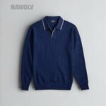 Slim Fit Polo Yaka Klasik Kazak